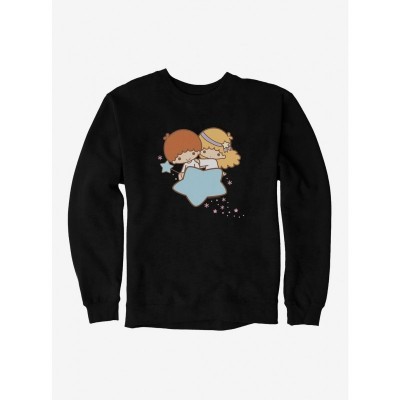Little Twin Stars Unisex Men's Starry Dust Fleece Sweatshirt