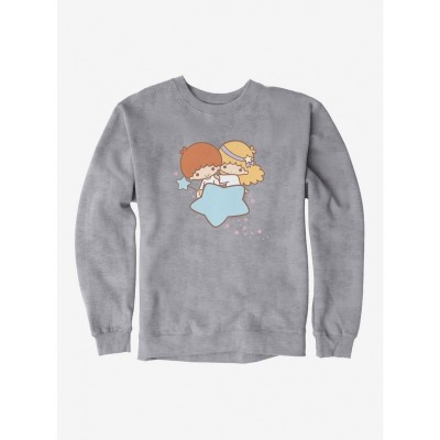 Little Twin Stars Unisex Men's Starry Dust Fleece Sweatshirt