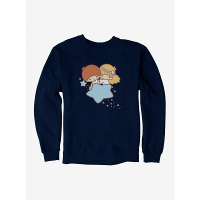 Little Twin Stars Unisex Men's Starry Dust Fleece Sweatshirt