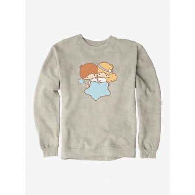 Little Twin Stars Unisex Men's Starry Dust Fleece Sweatshirt