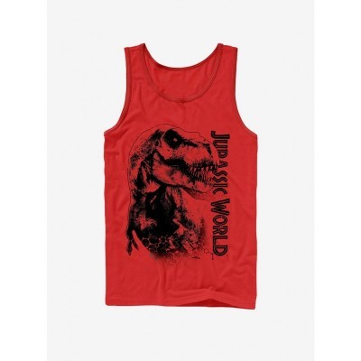 Jurassic World T. Rex Carnivore Red Tank Top - Unisex