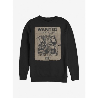 Marvel Unjustly Accused Sharon Carter Sweatshirt - Men's Black