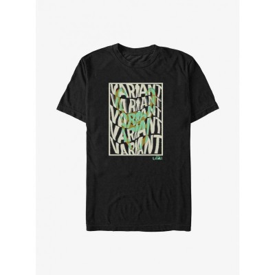 Marvel Loki Variant Art Big & Tall T-Shirt - Black