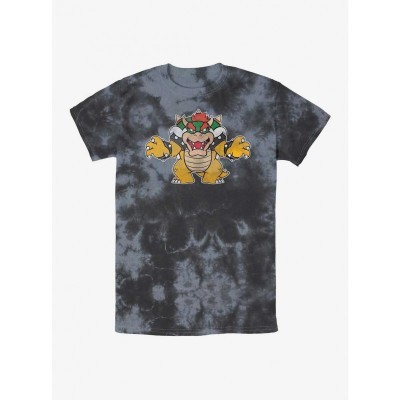 Nintendo Bowser Tie-Dye Unisex T-Shirt - Multi Colors