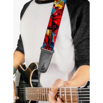 Marvel Iron Man Action Guitar Strap for Rocking Performances