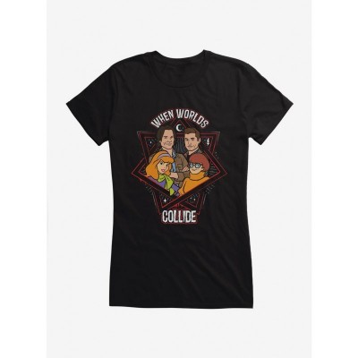 Supernatural Scooby-Doo Meets Natural World Girls Lightweight Cotton T-Shirt