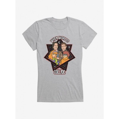 Supernatural Scooby-Doo Meets Natural World Girls Lightweight Cotton T-Shirt