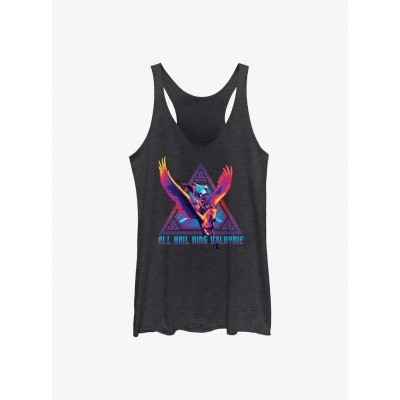 Marvel Valkyrie Tank Top for Girls - Black