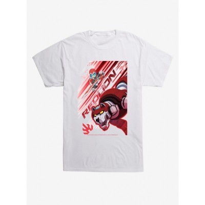 Voltron Red Lion Lightweight T-Shirt - Men's White