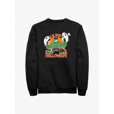 Marvel Happy Halloween Hulk Sweatshirt - Men's Black