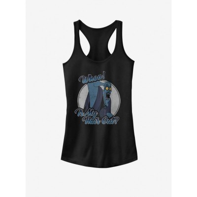 Disney Villains - Girls' Black Outfit Is My Hair Out Tank Top