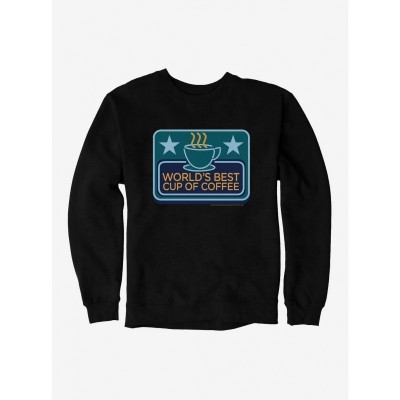 Elf World Comfy Coffee Cup Unisex Sweatshirt