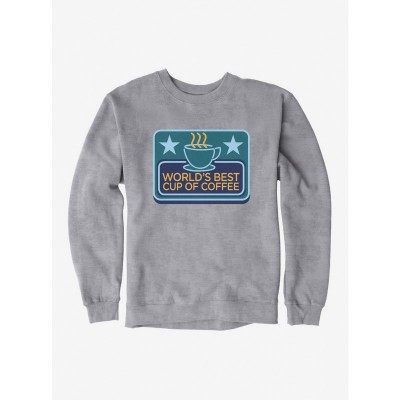 Elf World Comfy Coffee Cup Unisex Sweatshirt
