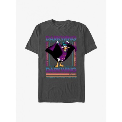 Disney Darkwing Duck Grey Box T-Shirt for Men
