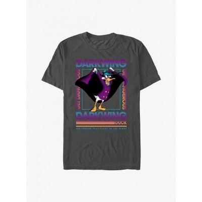 Disney Darkwing Duck Grey Box T-Shirt for Men