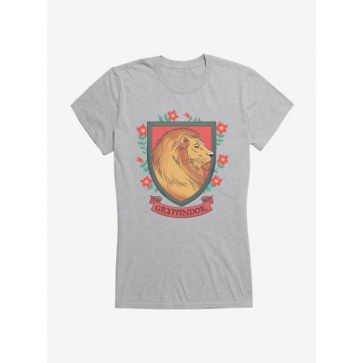 Harry Potter Gryffindor Shield Comfortable Girls T-Shirt