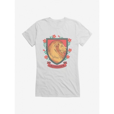 Harry Potter Gryffindor Shield Comfortable Girls T-Shirt