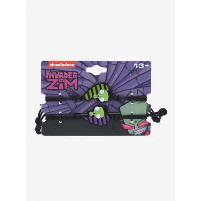 Invader Zim GIR Heart Bestie Friendship Bracelet Set for Girls