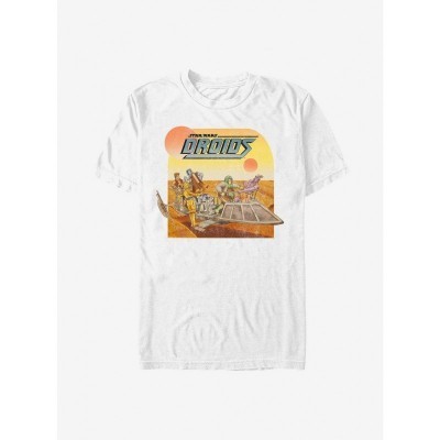 Star Wars Droid Sunset Unisex T-Shirt - White