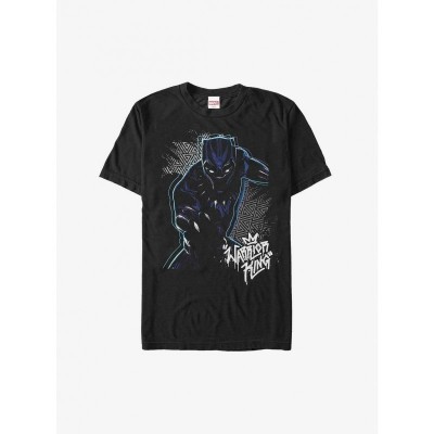 Marvel Black Panther King Warrior T-Shirt - Men's Black