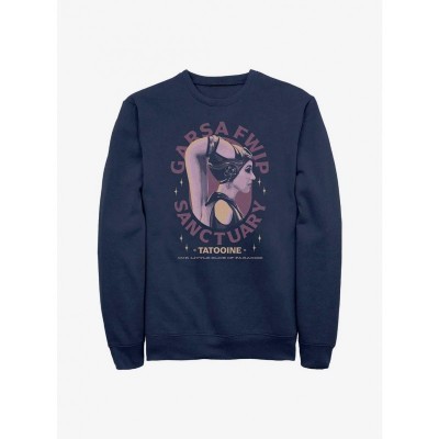 Star Wars Garsa Fwip Sanctuary Blue Sweatshirt for Men