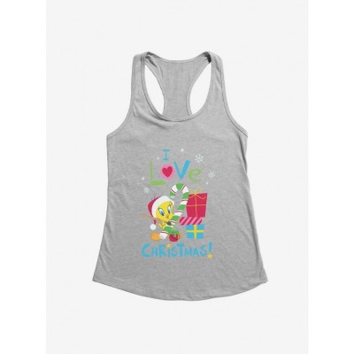 Looney Tunes Tweety Christmas Love Girls Tank Top