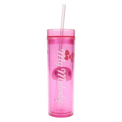 My Melody 16oz Acrylic Cute Travel Tumbler for Women