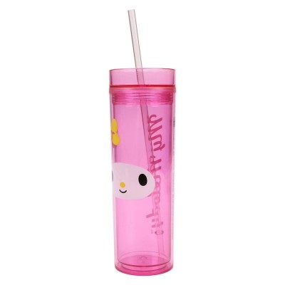 My Melody 16oz Acrylic Cute Travel Tumbler for Women