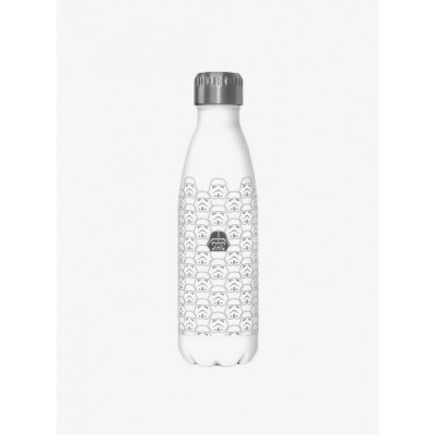 Star Wars Troopers & Darth Vader Stainless Steel Water Bottle - 17 oz White