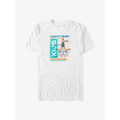 Disney Pixar Lightyear Star Command Unisex T-Shirt - White