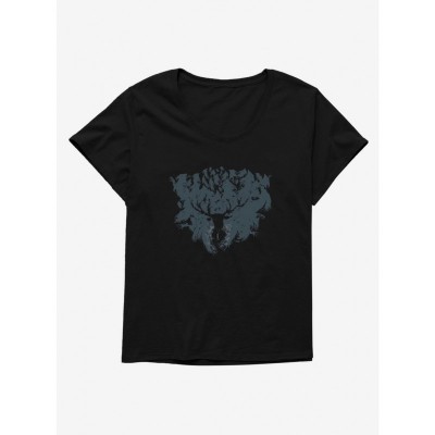 Harry Potter Expecto Patronum Dementor Defense Plus Size Tee for Girls