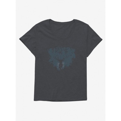 Harry Potter Expecto Patronum Dementor Defense Plus Size Tee for Girls