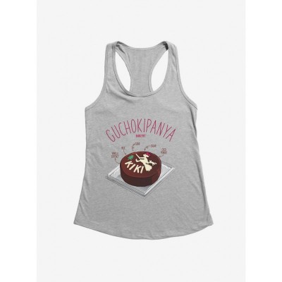Studio Ghibli Kiki's Delivery Service Chocolate Cake Design Girls Tank Top