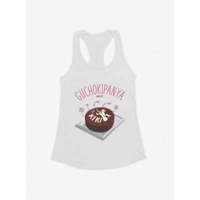 Studio Ghibli Kiki's Delivery Service Chocolate Cake Design Girls Tank Top