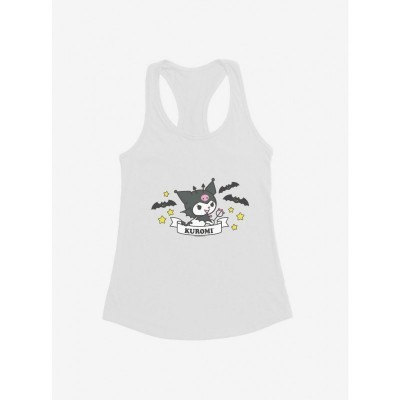 Kuromi Halloween Stars and Bats Girls Lightweight Tank