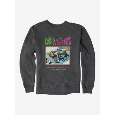 SpongeBob SquarePants Eels & Escalators Game Print Men's Sweatshirt