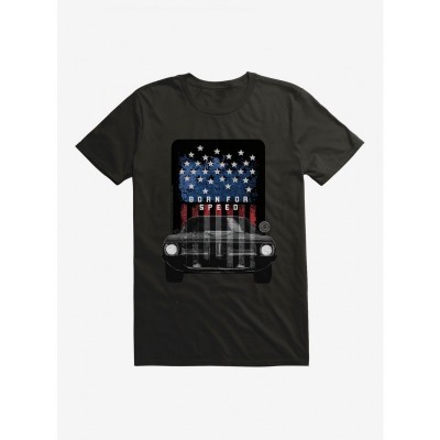 Born For Speed Patriotic T-Shirt - Lightweight Men's Cotton Tee