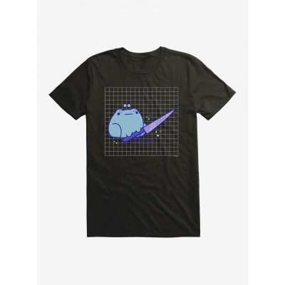 Rainylune Lightweight The Frog Knife Fight Sprout T-Shirt for Unisex