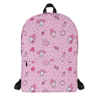 My Melody Sleepover Adventure Backpack - Water-Resistant & Laptop Friendly