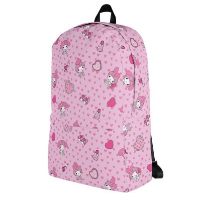 My Melody Sleepover Adventure Backpack - Water-Resistant & Laptop Friendly