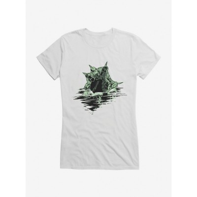 Creature from The Black Lagoon Fin Attack Graphic Tee for Girls