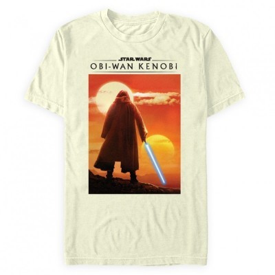 Obi-Wan Kenobi Two Suns Adult T-Shirt – Star Wars Inspired Jersey Knit Tee