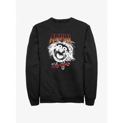 Disney Animalistic Muppets Men's Sweatshirt - Black